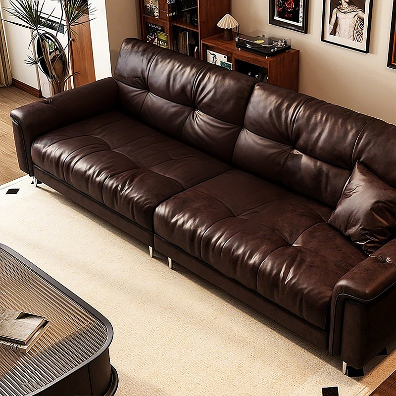 Striad Tailored Leather Sofa
