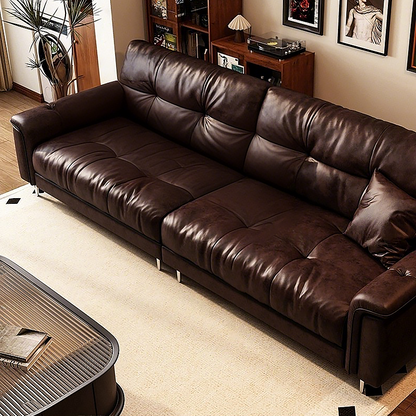 Striad Tailored Leather Sofa