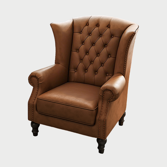 Amish Leather Chair