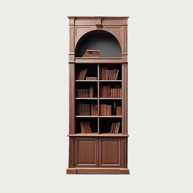 James Bookcase with Cabinet Base