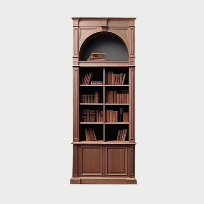 James Bookcase with Cabinet Base