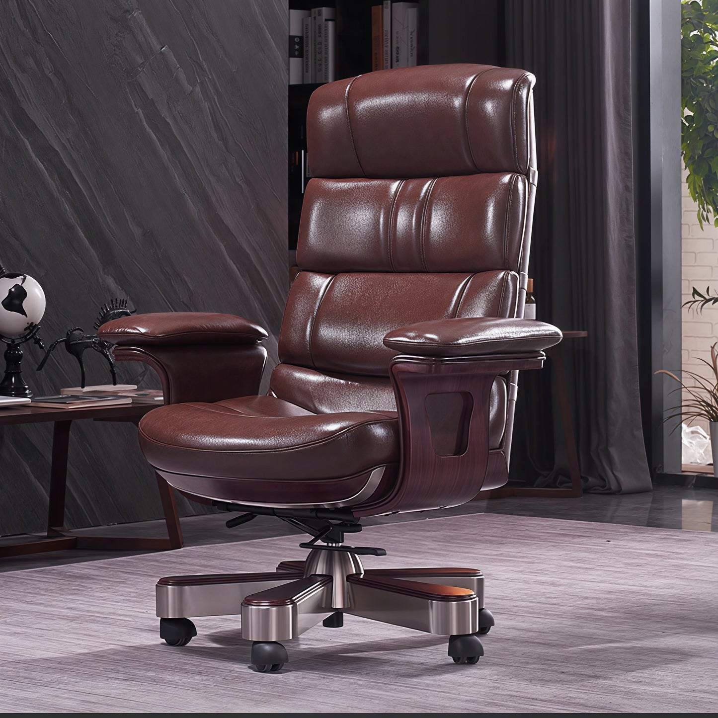 Norm Leather Executive Chair